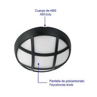 Lámpara De Pared Decorativa De Led 14 W - Volteck