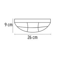 Lámpara De Pared Decorativa De Led 14 W - Volteck