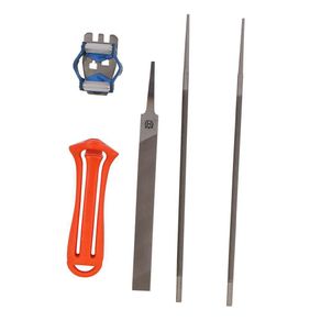 Kit De Limas Para Afilar Cadena Motosierra 3/8 Plg 5 Pzas - Husqvarna