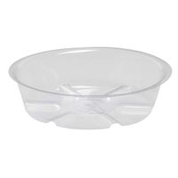Plato 4 Plg Plástico Transparente - Bond