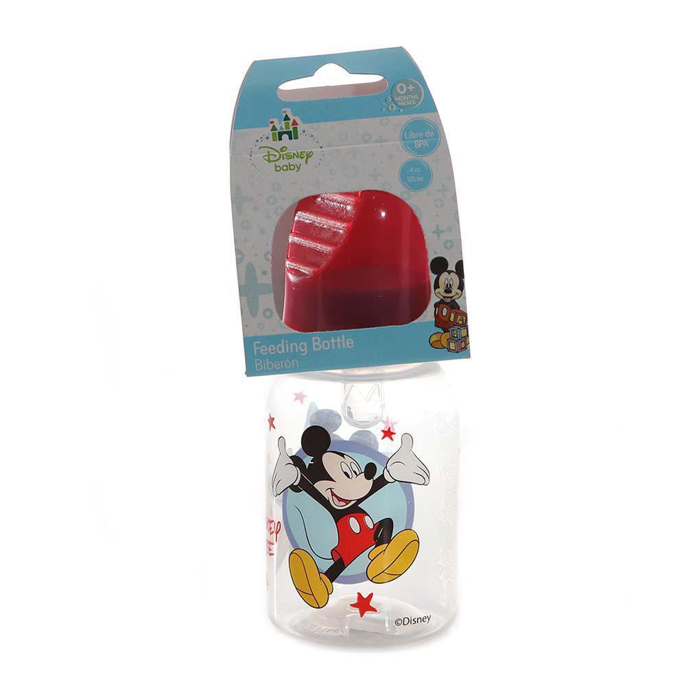 Pacha Diseño de Mickey Mouse de 4 Oz Color Rojo Pacha Disney Baby Mickey Mouse con Tapa Ro…