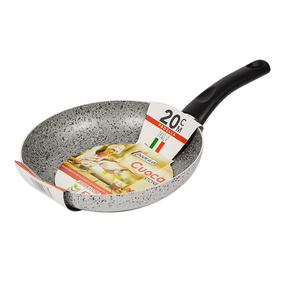 Sartén Cuoca Stone 20 cm Antiadherente Color Gris