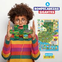 Rompecabezas Dinosaurios Gigante 24 Pzas - Metta
