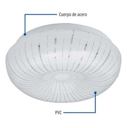 Plafón Led Estilo Moderno - Volteck Varias Potencias