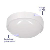 Plafón Led Redondo - Volteck Varias Potencias