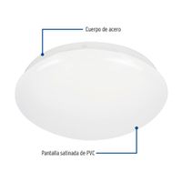 Lámpara De Interior Led 38 Cm - Volteck