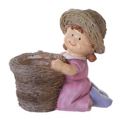 Figura Decorativa Niña 31X17.8X29 Cm - Concepts