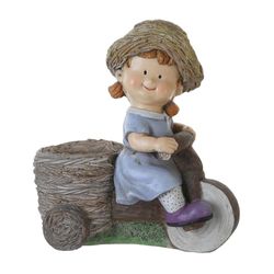 Figura Decorativa Niña 34.5X18.5X38 Cm - Concepts