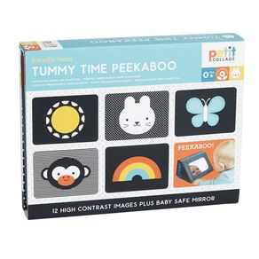 Libro Tummy Time Peekaboo - Petit Collage