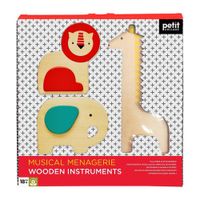 Set De Instrumentos Musicales Animales - Petit Collage
