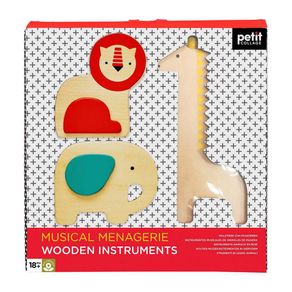 Set De Instrumentos Musicales Animales - Petit Collage