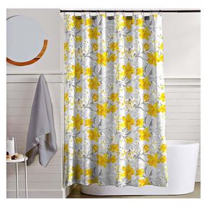 Cortina De Baño Con Ganchos Siriano 183X170 Cm