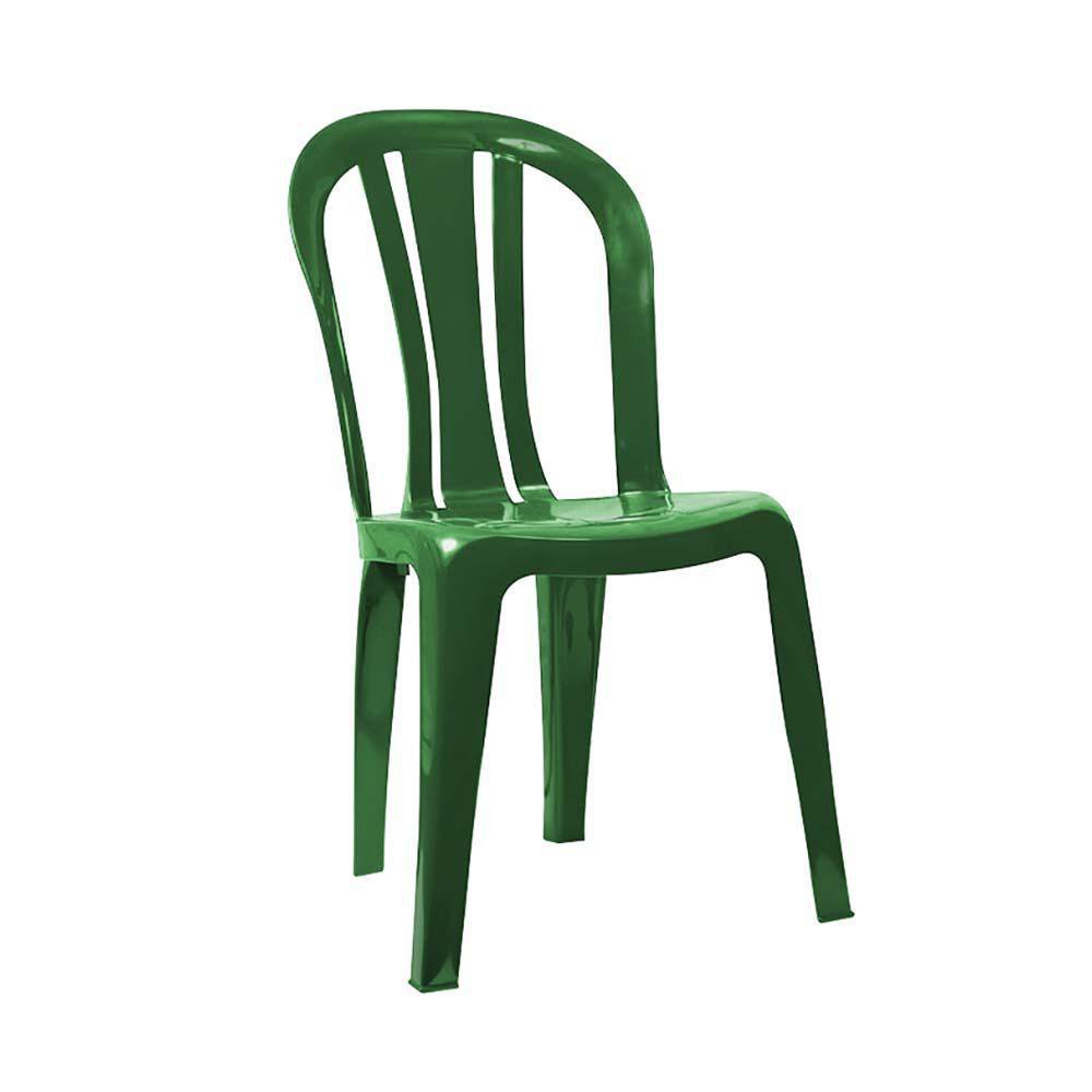 Silla de Plástico Bistró No.2 - Varios Colores Verde