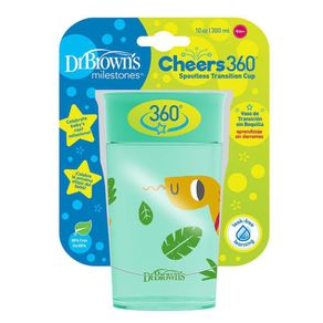 Vaso Entrenador Diseño Aqua - Dr. Browns
