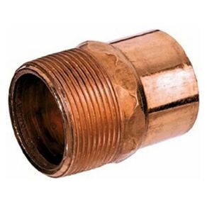 Adaptador Cobre Macho 1/2(13Mm) - Ace