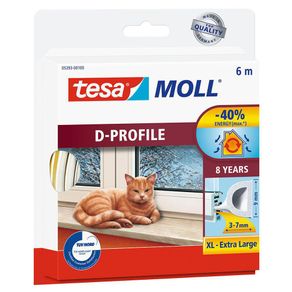 Guardapolvos Moll Tubular Perfil D Blanco - Tesa