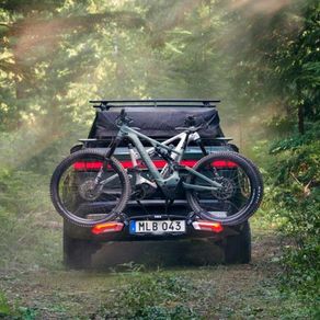 Portabicicleta para Baúl con Capacidad para 3 Bicicletas