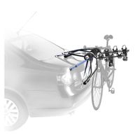 Portabicicleta para Baúl con Capacidad para 3 Bicicletas