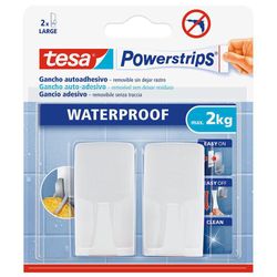 Gancho Multiusos Blanco A Prueba De Agua - Tesa