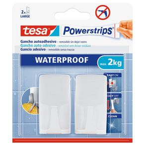 Gancho Multiusos Blanco A Prueba De Agua - Tesa