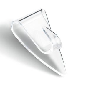Gancho Decorativo Transparente 5 Piezas - Tesa