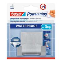 Gancho Waterproof Doble Metal - Tesa