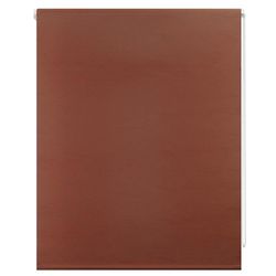 Cortina Enrollable Fauxsilk Terracota - Viva Varios Tamaños