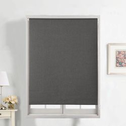 Persiana Blackout Shari Charcoal Varios Tamaños