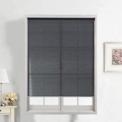 Persiana Enrollable Sheer Gris - Livim Natural Home Varios Tamaños