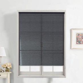 Persiana Enrollable Sheer Gris - Livim Natural Home Varios Tamaños