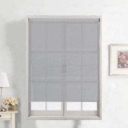 Persiana Enrollable Sheer Gris - Livim Natural Home Varios Tamaños