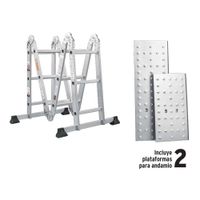 Escalera De Aluminio Articulada 12 Peldaños - Truper
