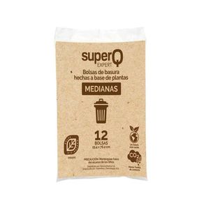 Bolsa Biodegradable para Basura Tamaño M de 12 Pzas