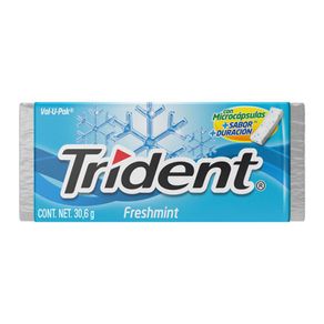 Goma De Mascar Sabor  Freshmint - Trident