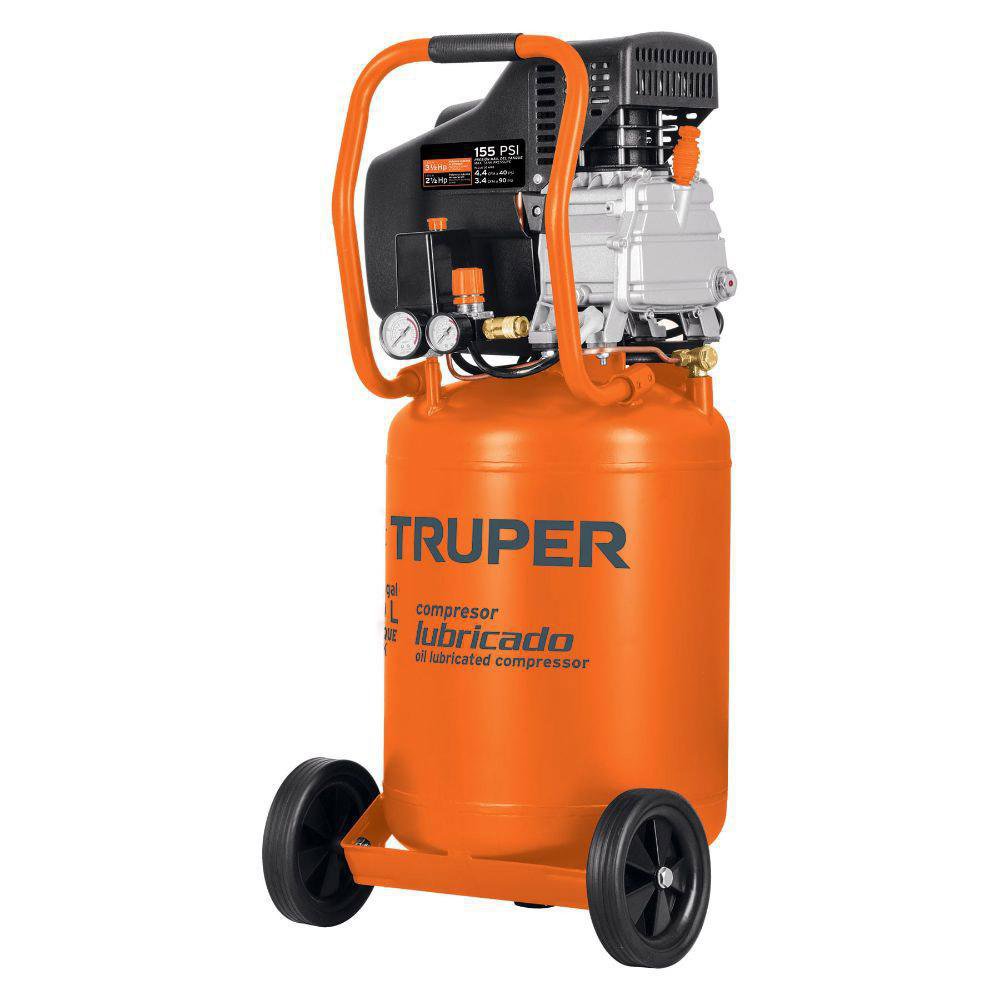 Compresor Vertical Lubricado de 50 Litros 3.5 Hp 127 V