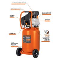 Compresor Vertical 50 L - Truper