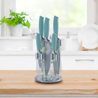 Set De 5 Cuchillos Con Base - Nordika