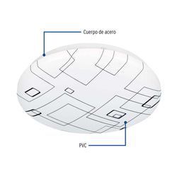 Plafón De Techo Led 22W - Volteck