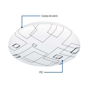 Plafón De Techo Led 22W - Volteck