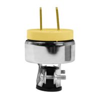 Espiga Color Plateado Tipo A 125 Voltios 15A - Volteck