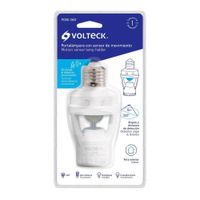 Portalámpara Con Sensor De Movimiento Para Techo De 360 Grados - Volteck
