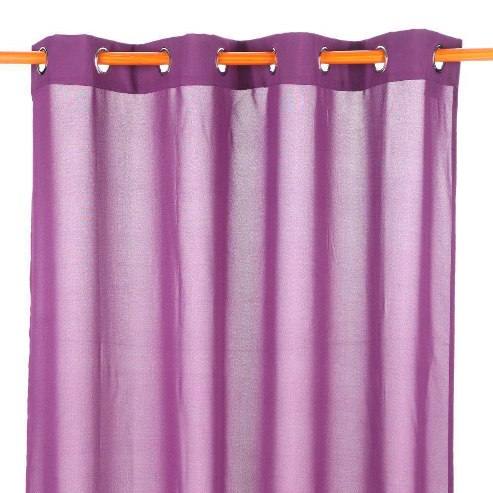 Cortina 140 x 240 Cm - Varios Colores Lila