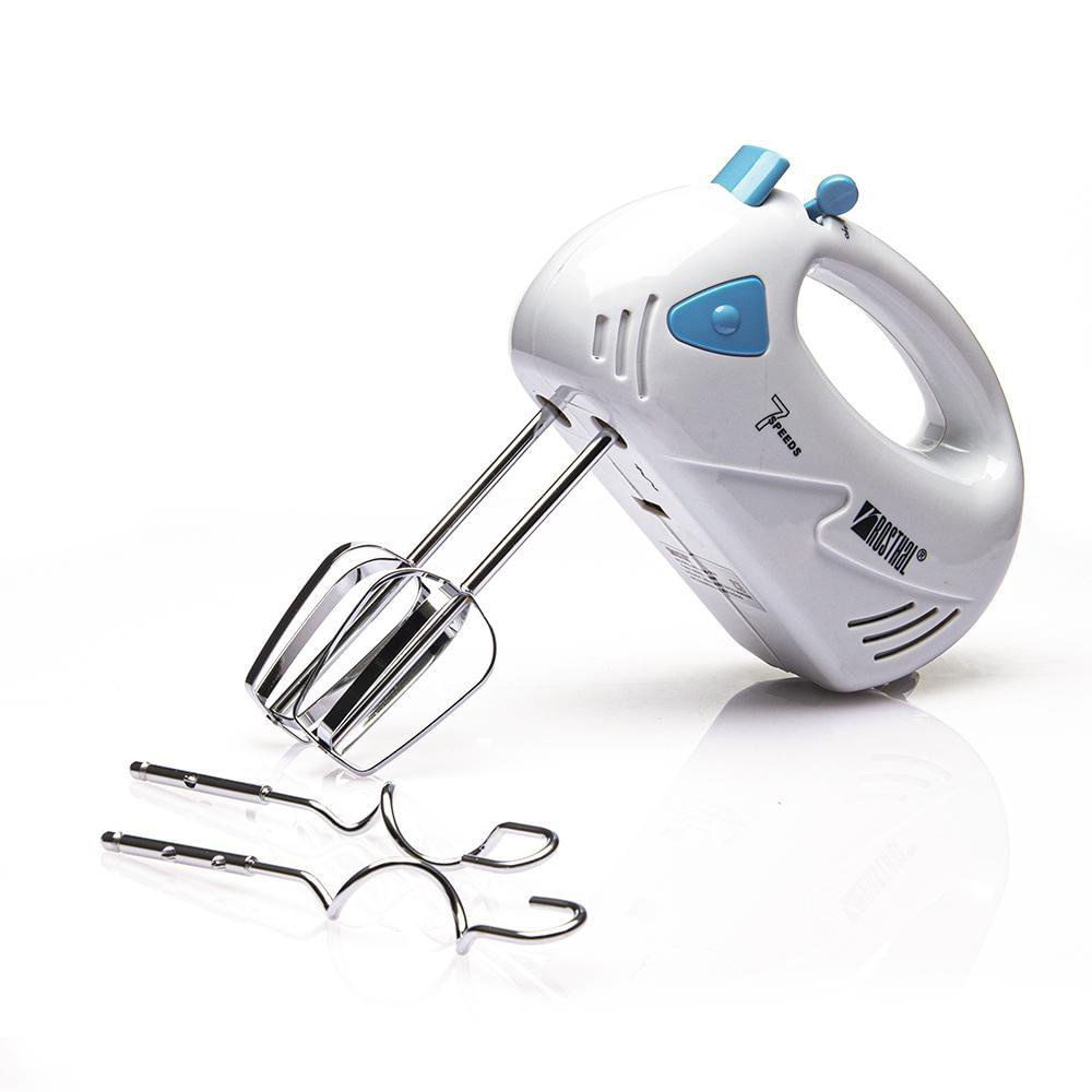 Batidora de Mano de 120 W con 7 Velocidades Color Blanco