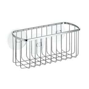 Canasta Para Ducha De Succión Transparente - Interdesign