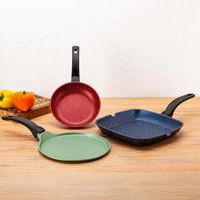 Set de 3 Sartenes y Grill