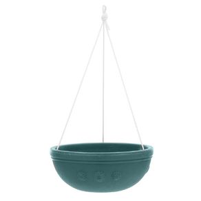 Maceta Colgante Plástica Verde 30X13 Cm - Rototec