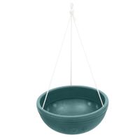 Maceta Colgante Plástica Verde 30X13 Cm - Rototec