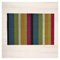 Alfombra Bold Stripe Multicolor Shag 60X91 Cm - Chilewich