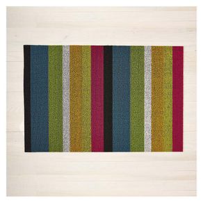 Alfombra Bold Stripe Multicolor Shag 60X91 Cm - Chilewich