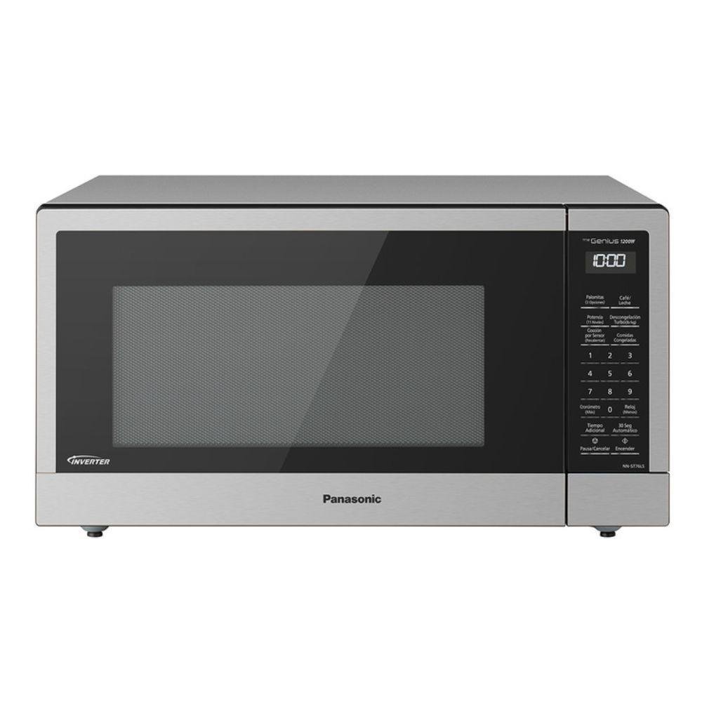 Microondas Inverter de 1.6 Pies³ 1200 W con Panel Touch Color Plateado Horno de Microondas…